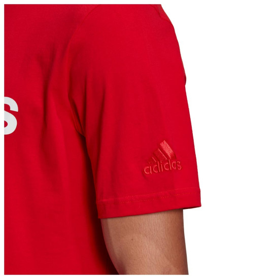 Adidas Ανδρική κοντομάνικη μπλούζα Linear Adidas Ανδρική κοντομάνικη μπλούζα Linear